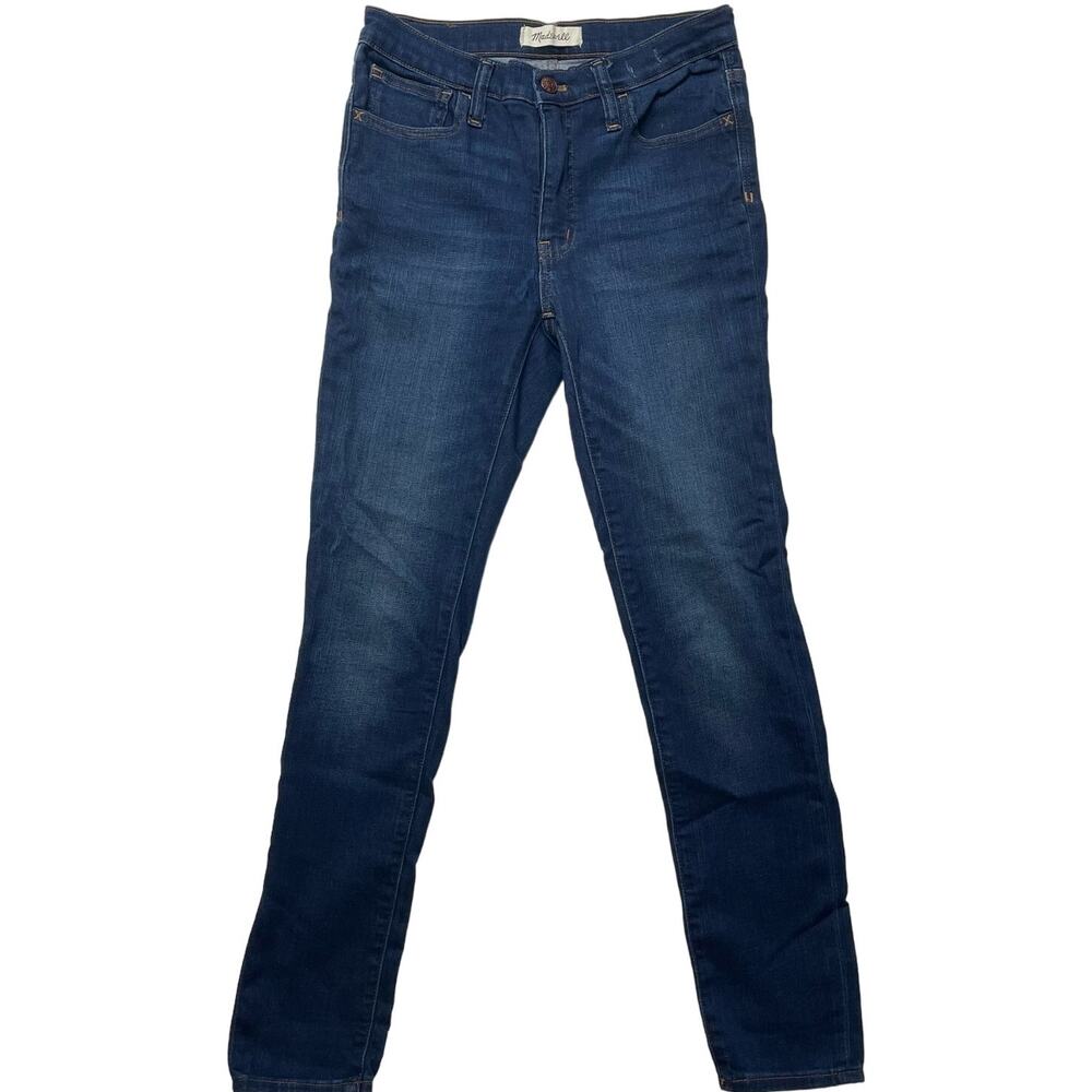Madewell 9" Mid Rise Skinny Jeans Size 27 Women's Cotton Slim Fit Stretchy